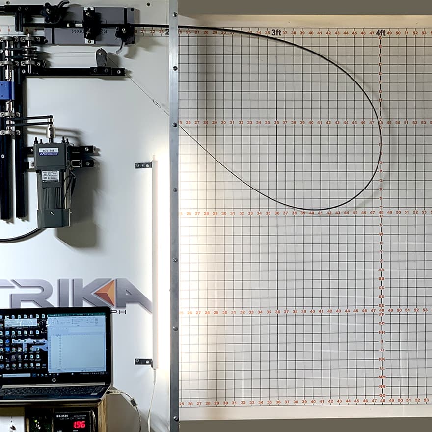 A close up of the Trika testing facility