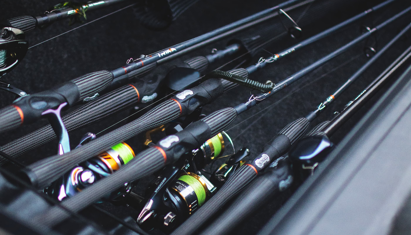 Trika 6X - Bass, best, Bluegill, Crappie, Inshore, Muskie, Pike, Redfish, Sand Bass, Sea Trout, Smallmouth Bass, Snook, Striper, Trout, Walleye, YGroup_rod