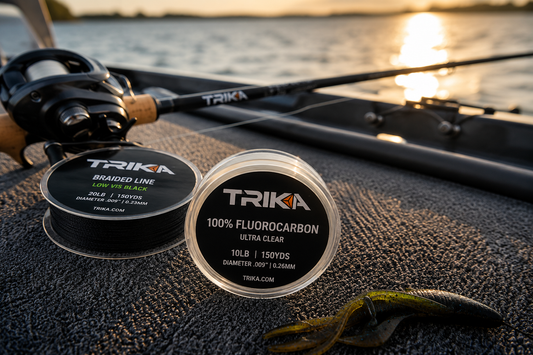 Choosing the Right Fishing Line. When to Use Braid, Fluorocarbon, Mono, and Braid to Leader