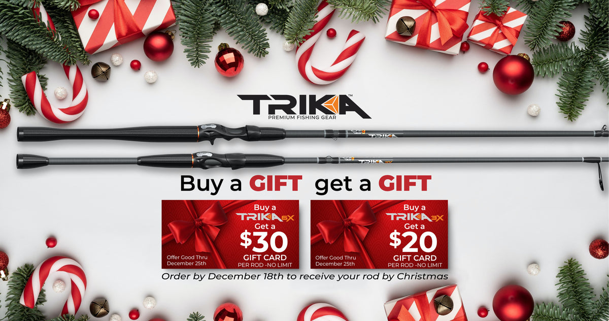 Trika Fishing Rods Backed by Research
