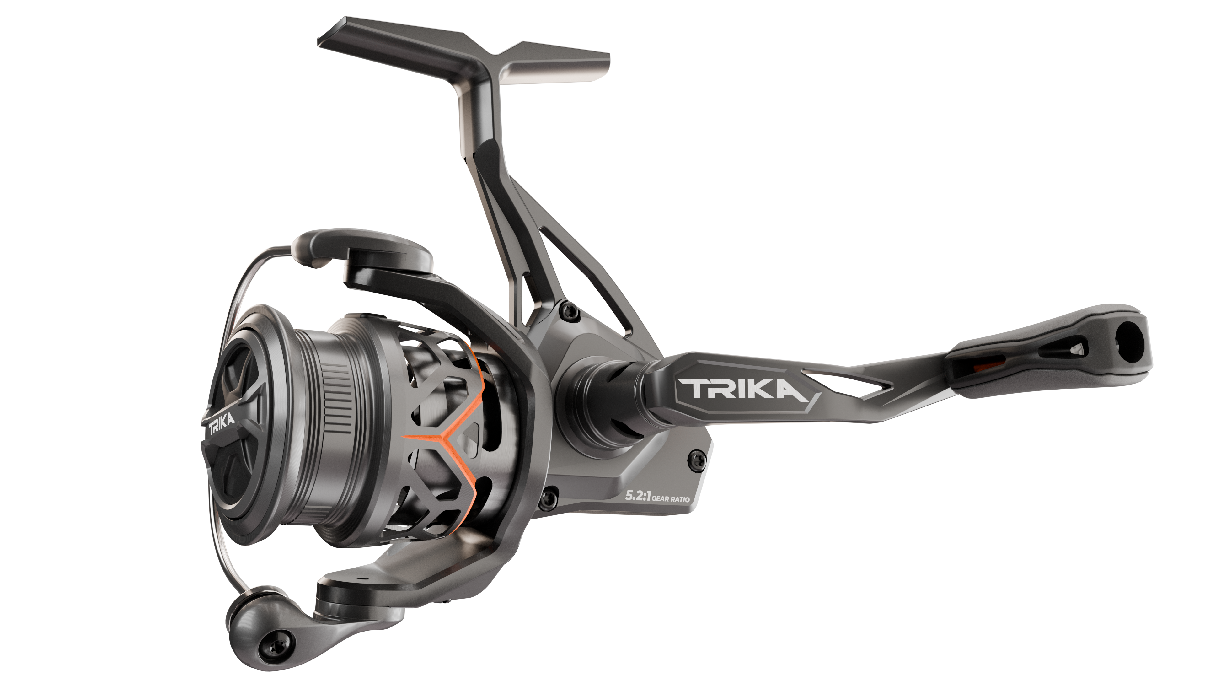 a cylindrical fishing reel Trika Fishing TI Series Spinning Reel | Ti1000