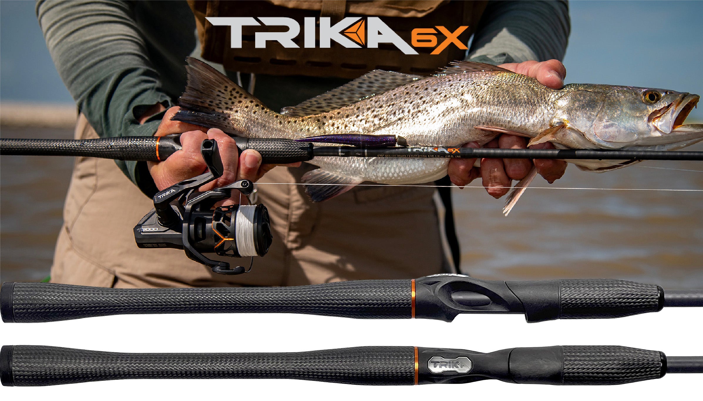 Trika 6x Rod | Baitcaster & Spinning Rods Spinning