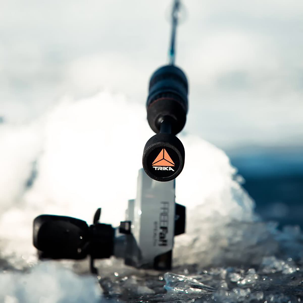 automatic ice fishing pole Transomtech Bundle art ice fishing automatic hook setter instantly reacts to bites Fishing Pole Holders For Ground