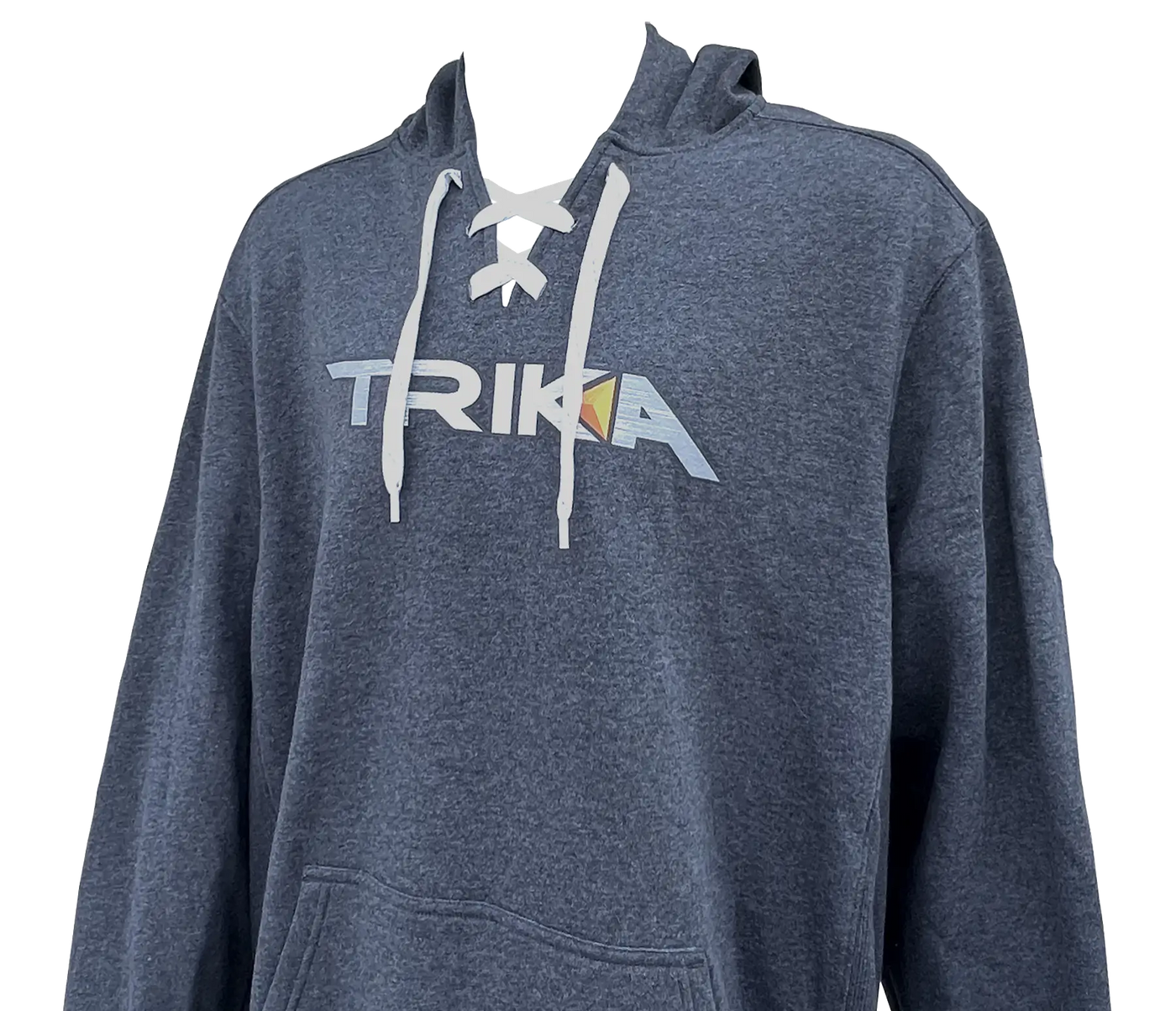 Trika Lace-up Pullover Hoodie