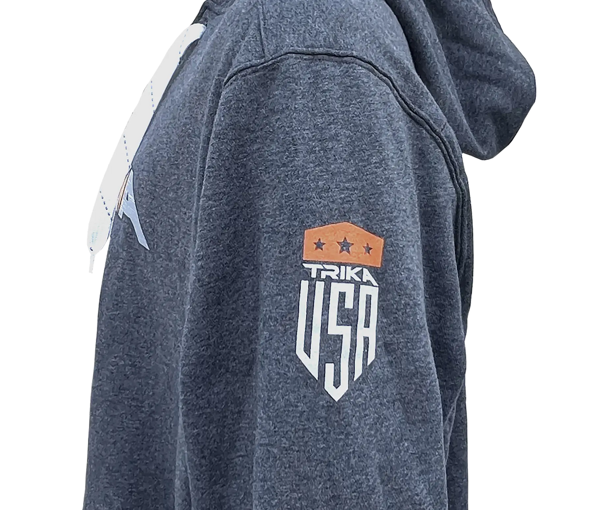 Trika Lace-up Pullover Hoodie